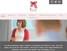Tablet Screenshot of kapowcoaching.com